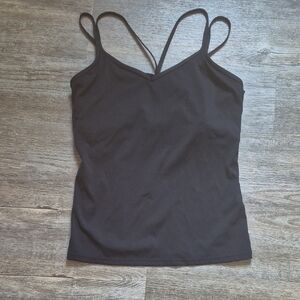 ZYIA Black PARTY IN THE BACK Tank